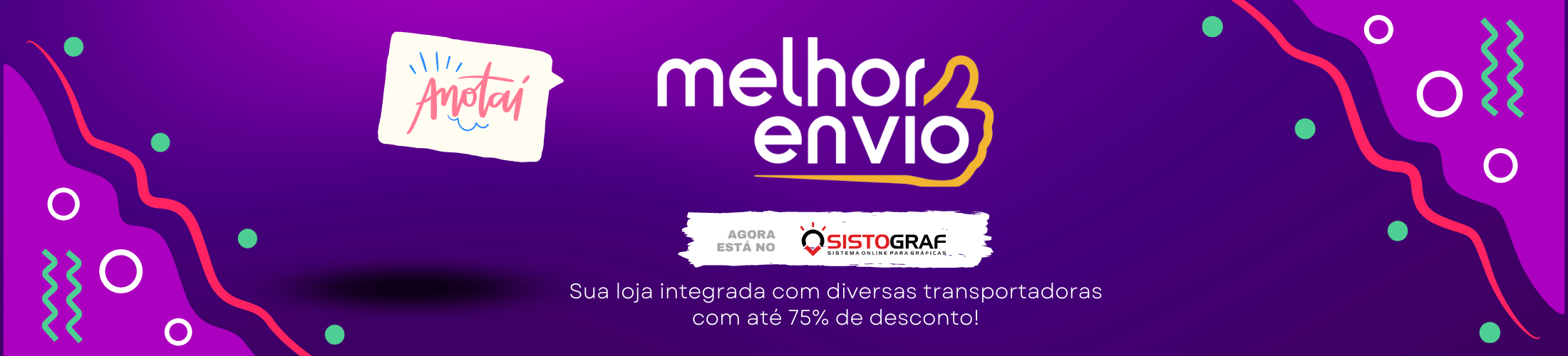 Plataforma de loja virtual para gráficas - Sistograf